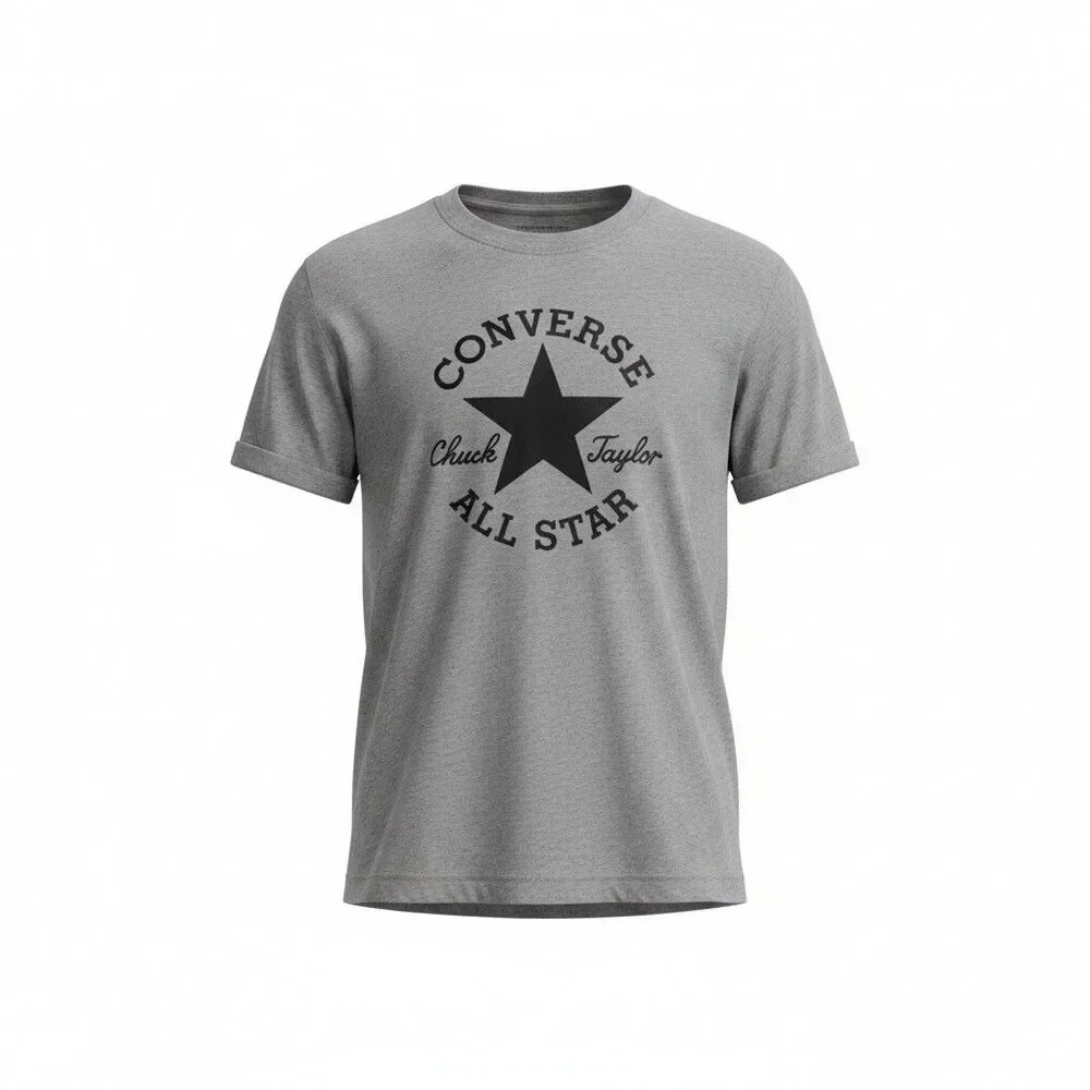Converse All Star Chuck Taylor Boys T Shirt Gray Sz L NWT